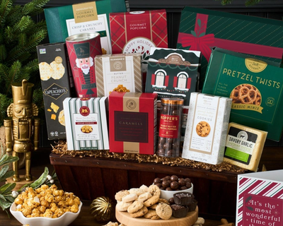 Deluxe Christmas Gift Basket