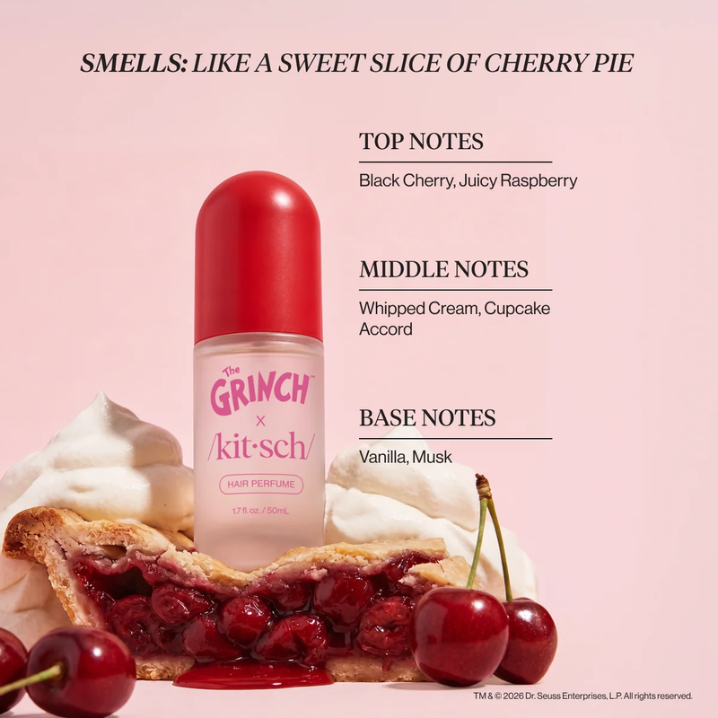 The Grinch x Kitsch Hair & Body Perfume Mist