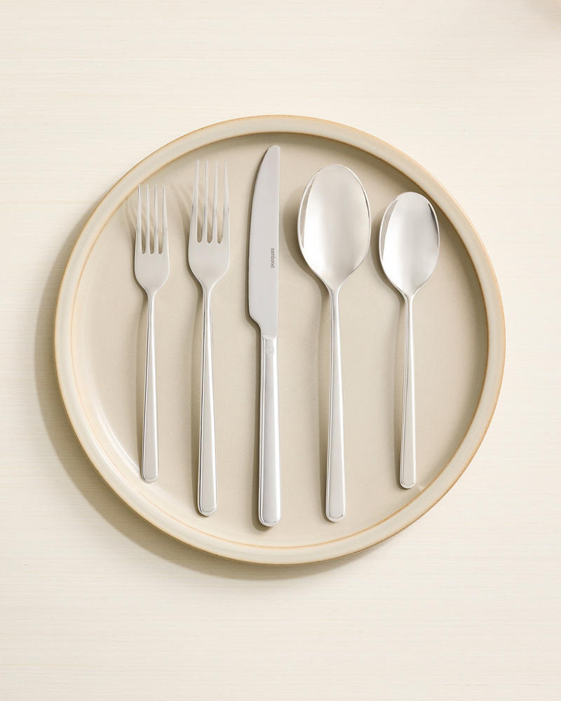 Gia Minimalist 20 Piece Flatware Set
