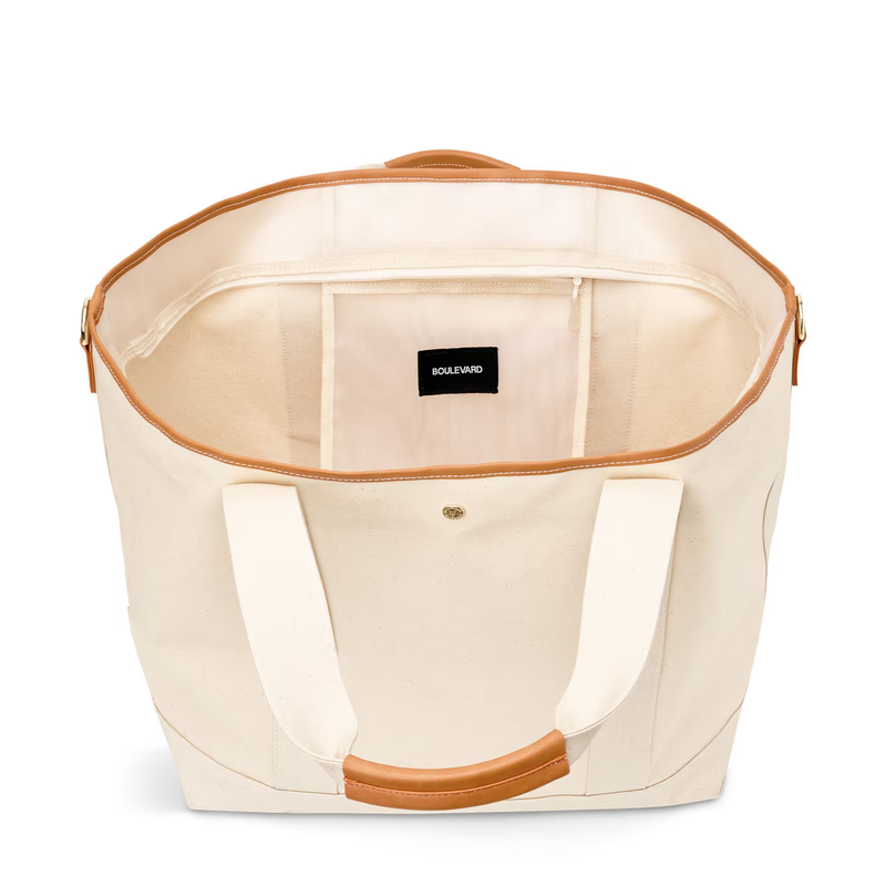 Monogrammed Venice Canvas Tote