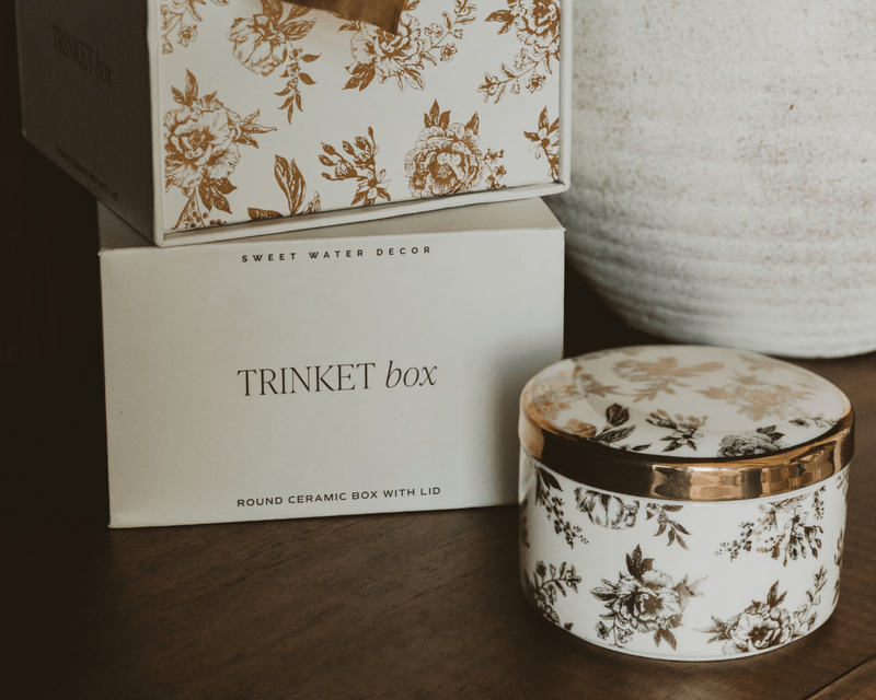 Trinket Dish with Lid