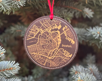 Home Town Map Ornament