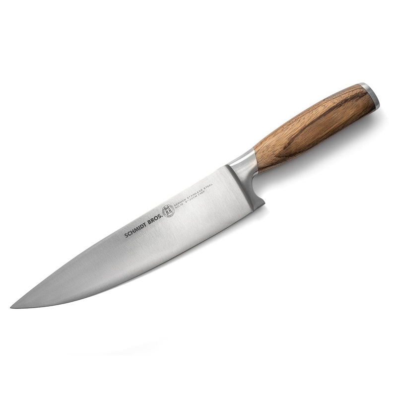 Zebra Wood 7-Piece Knife Block Set