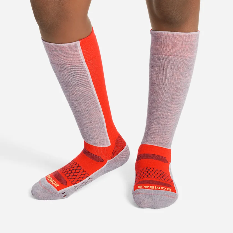 Youth Mid-Cushion Merino Wool Blend Ski & Snowboard Sock 3-Pack