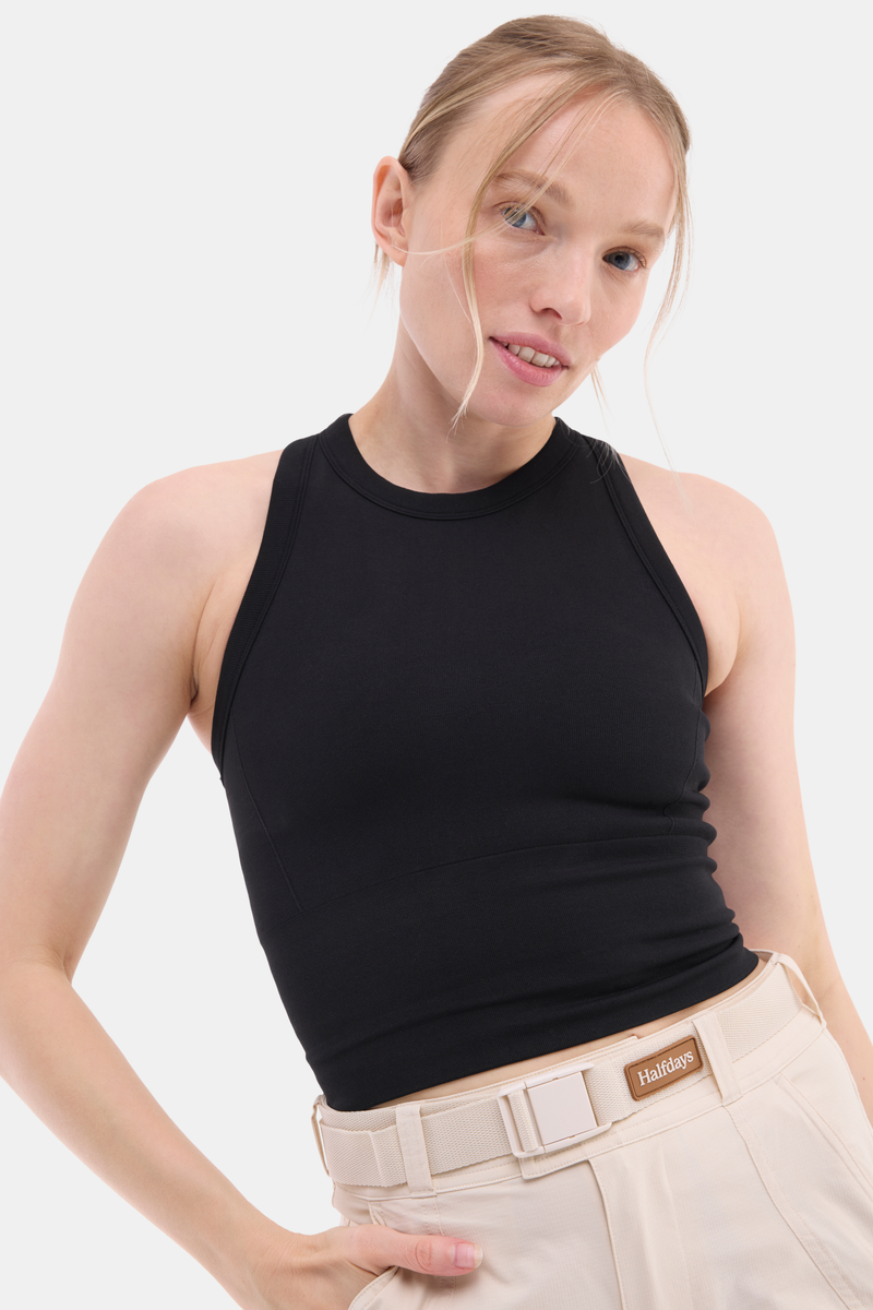 Sunn Seamless Tank, Black