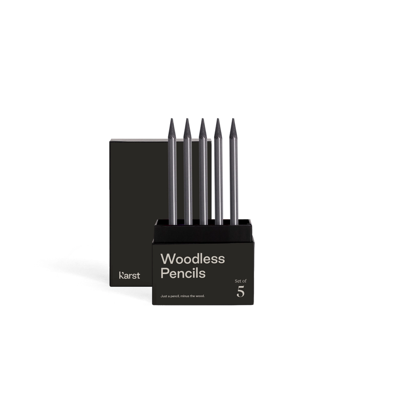 Woodless Graphite Pencils, Set of 5