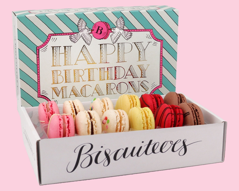 Birthday Macarons