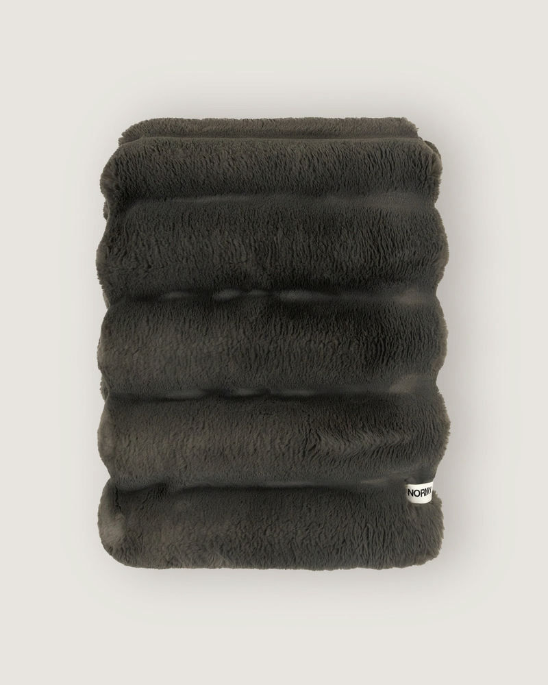 Dimensional Faux Fur Blanket