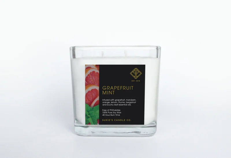 Double Wick Soy Candle