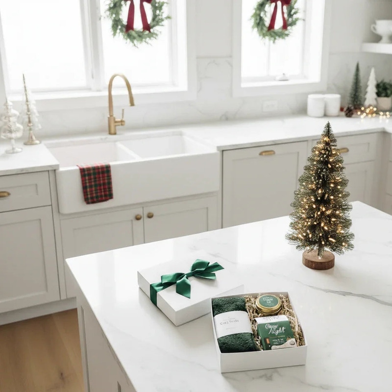 Green Cozy Night In Gift Box