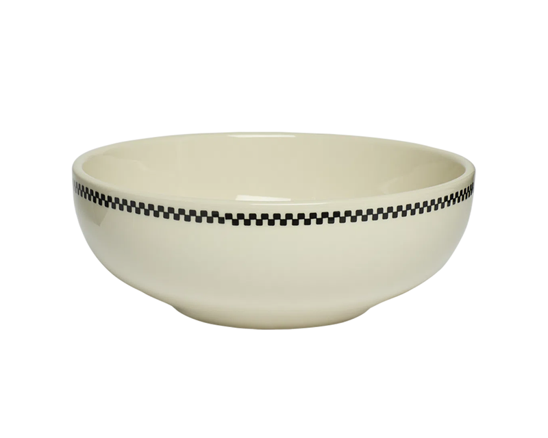 Checkerboard Pasta Bowl