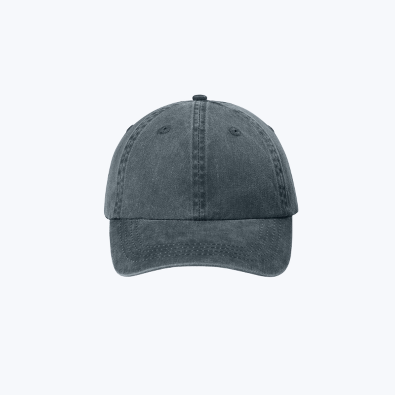 Branded Pigment-Dyed Cap