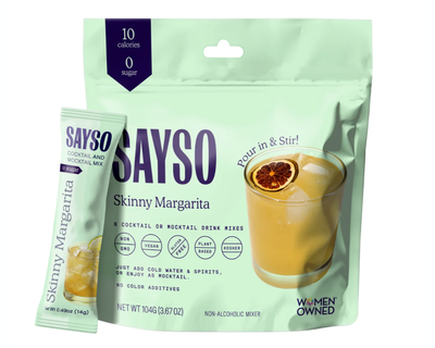 Skinny Margarita Pour & Stir Cocktail Mix, 8-Pack