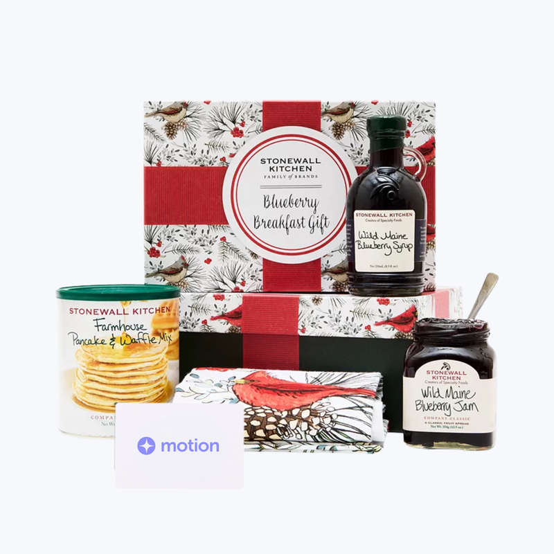 Branded Stonewall Kitchen Holiday Breakfast Gift Set