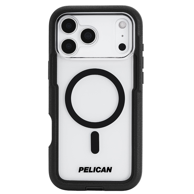 Voyager Clear & Black MagSafe iPhone Case
