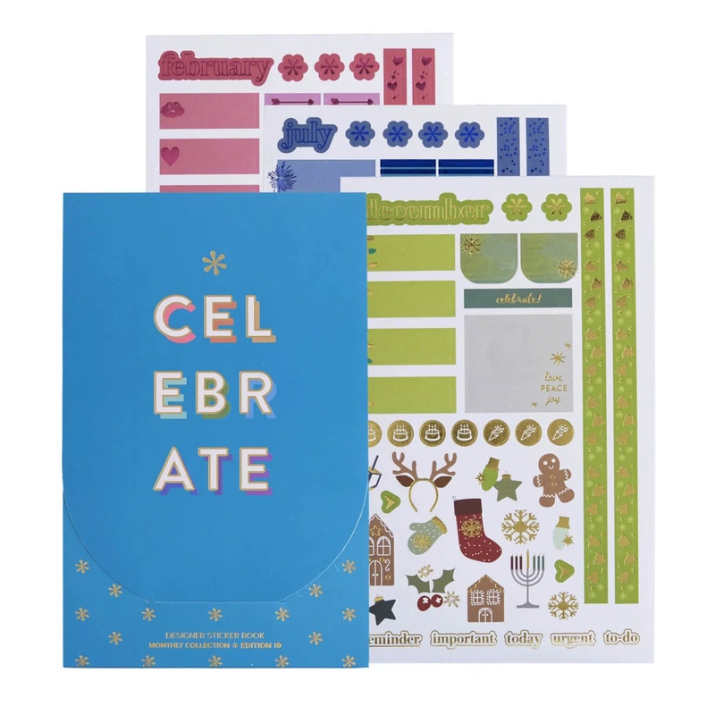 Monthly Sticker Book