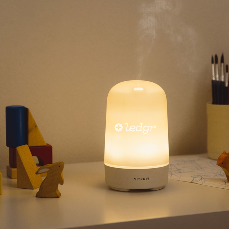 Branded Vitruvi Glow Diffuser and Essential Oils Bundle Set