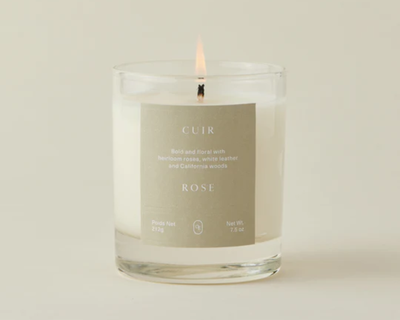 Cuir Rose Candle