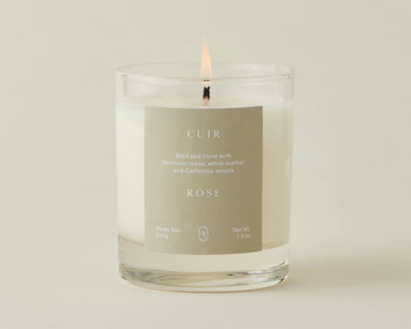 Cuir Rose Candle