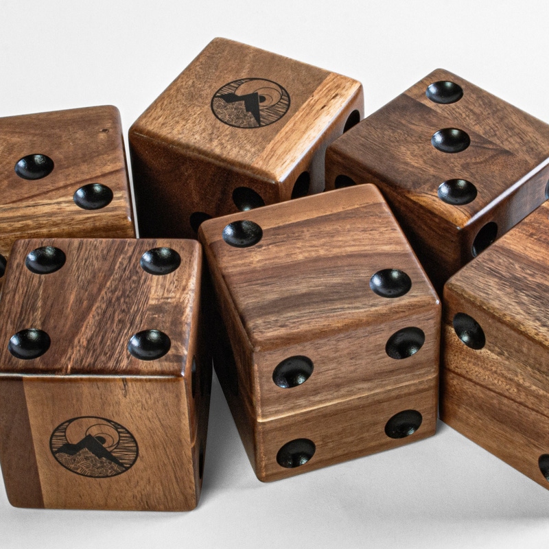 Giant Wood Dice