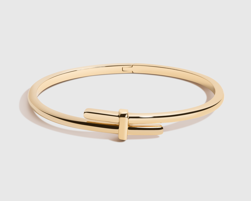 Crossover Hinged Bracelet