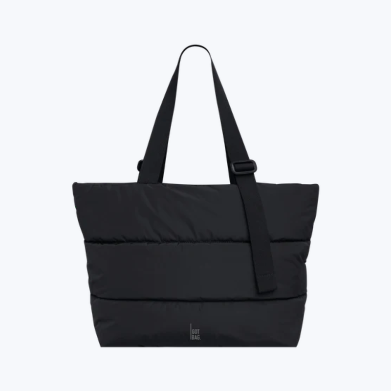 Branded Puffer tote