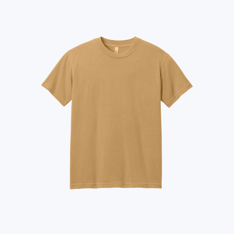 Branded American Apparel Garment-Dyed Heavyweight Cotton Tee