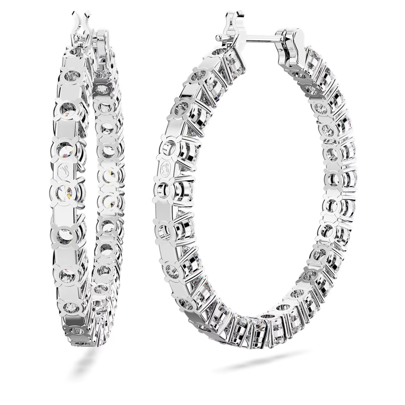 Matrix Hoop Earrings