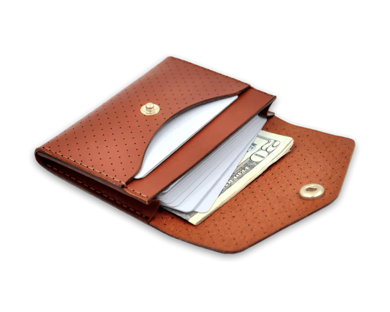 Leather Snap Wallet
