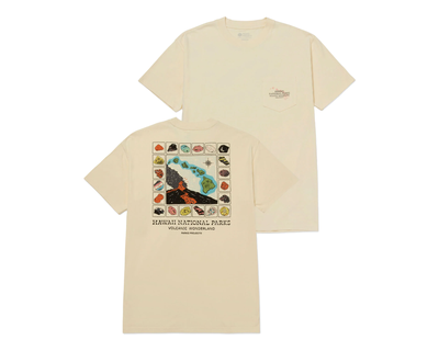 Hawaii National Parks Pocket Tee