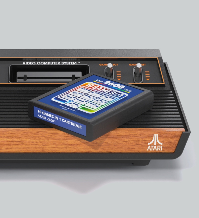 Atari 2600 Console & Joystick