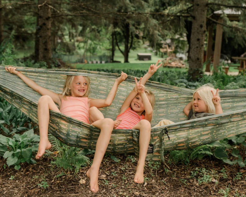 Double Hammock and Pro Hanging Straps