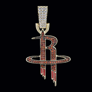 Houston Rockets In Yellow Gold