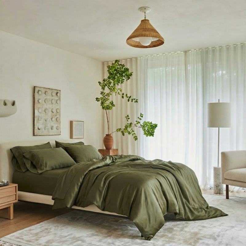 Signature Bamboo Duvet Cover, Full/Queen
