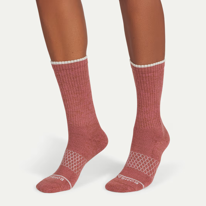 Women's Merino Wool Blend Calf Sock 8-Pack