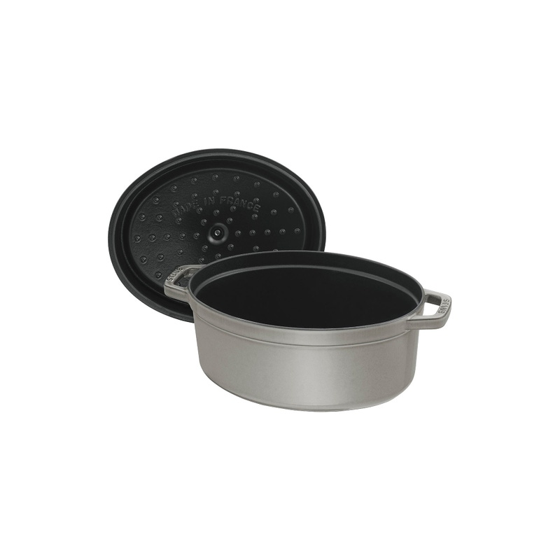 Cast Iron 1QT Oval Cocotte