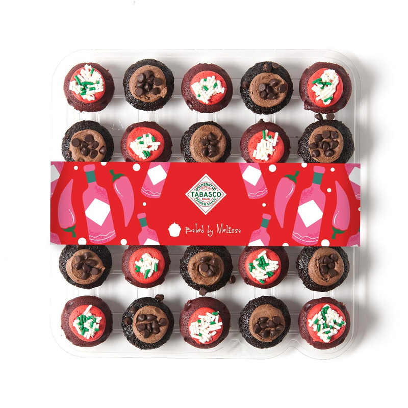 TABASCO® x Baked by Melissa Cupcakes 25-Pack