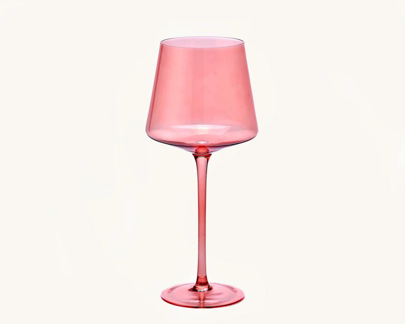 Aura Colored Wine Glasses, Set of 2