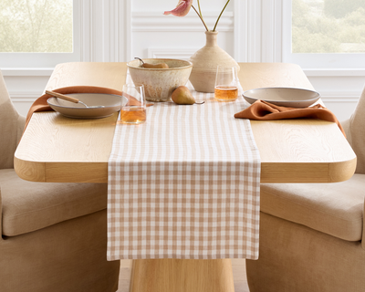 European Linen Table Runner