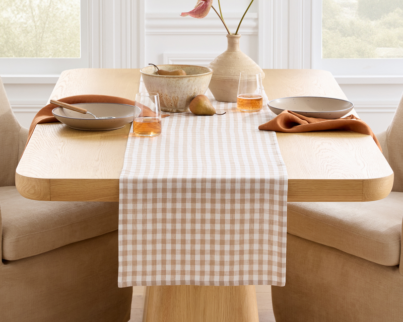 European Linen Table Runner