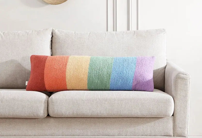 Rainbow Lumbar Pillow