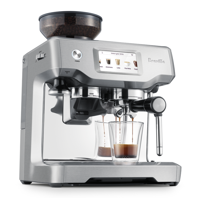 The Barista Touch Espresso Machine with 9 Bars of Pressure, Milk Frother and Integrated Grinder