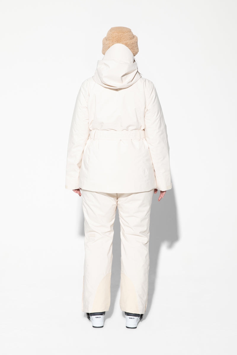 Aston Ski Jacket, Oat Milk
