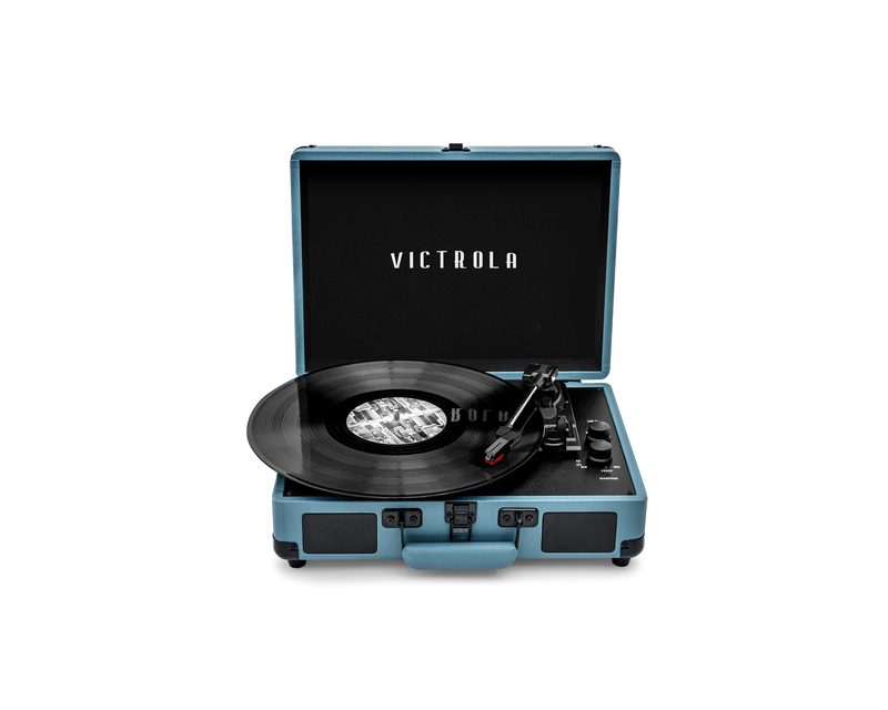 Bluetooth Suitcase Stereo Turntable
