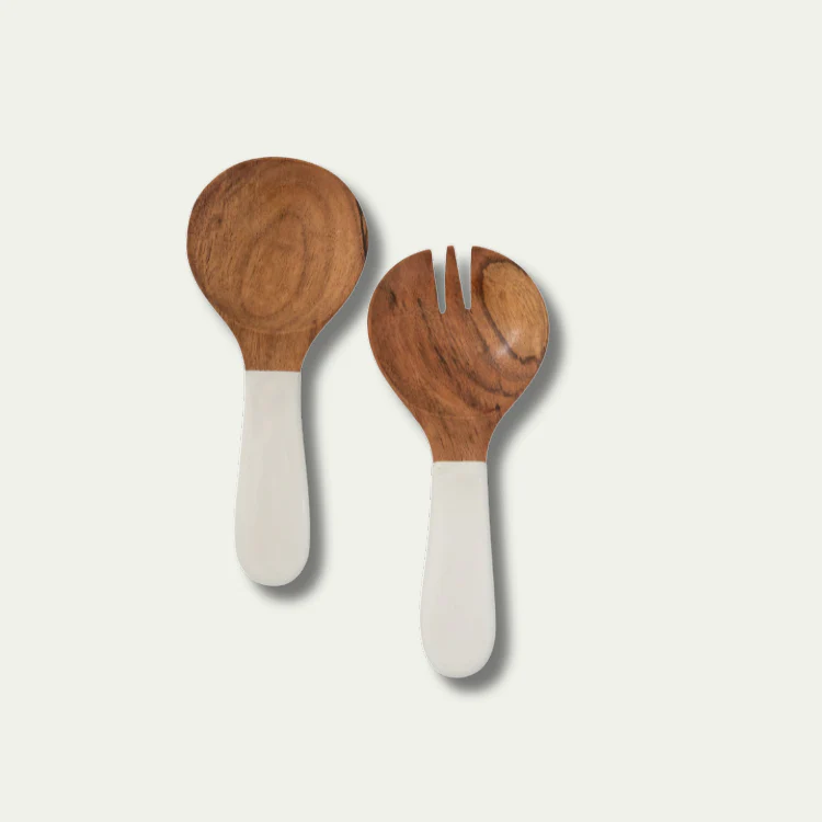 Acacia Wood Salad Servers