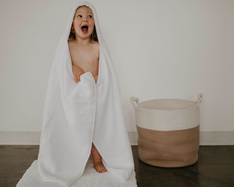 Toddler Hooded Bath Towel