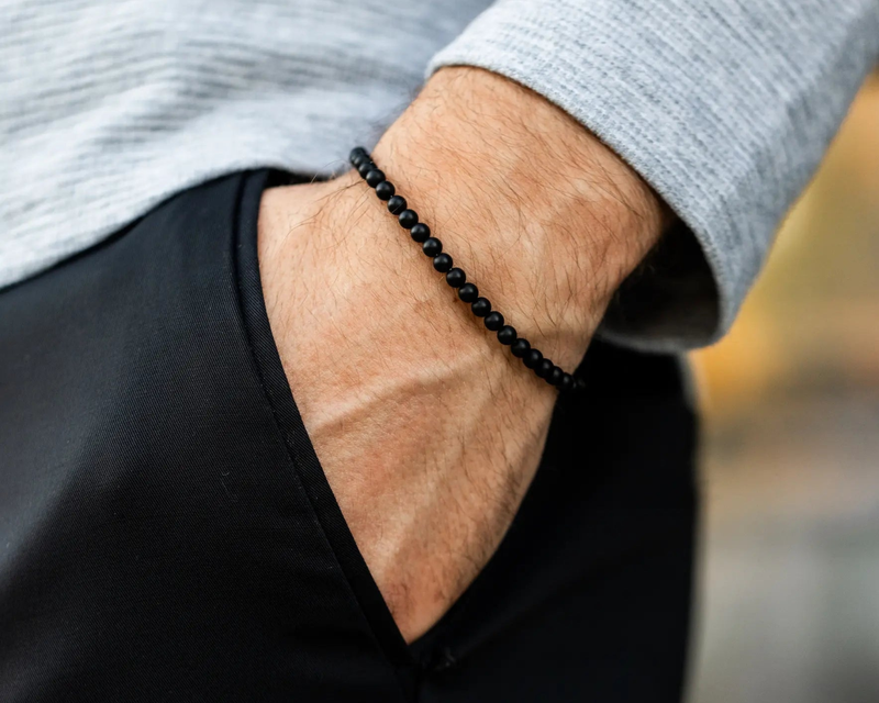 Black Onyx Spiritual Bead Bracelet