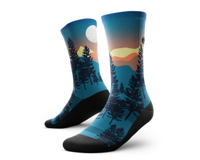 Bright Night Crew Socks