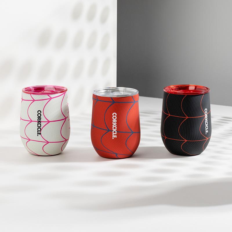Spider-Man Stainless Steel Wine Glass Gift Set