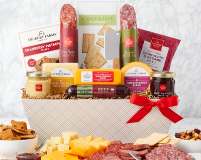 Deluxe Charcuterie Gift Basket